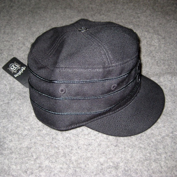 Brixton 207 The Pinch Black Hat 
